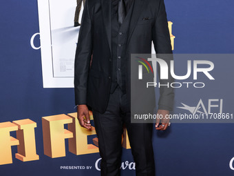 Nicholas Pinnock arrives at the 2024 AFI Fest - World Premiere Screening Of Sony Pictures' 'Here' held at the TCL Chinese Theatre IMAX on Oc...