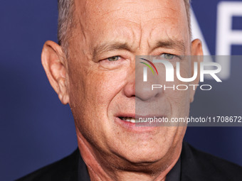 Tom Hanks arrives at the 2024 AFI Fest - World Premiere Screening Of Sony Pictures' 'Here' held at the TCL Chinese Theatre IMAX on October 2...