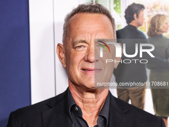 Tom Hanks arrives at the 2024 AFI Fest - World Premiere Screening Of Sony Pictures' 'Here' held at the TCL Chinese Theatre IMAX on October 2...