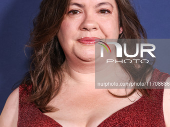 Anya Marco Harris arrives at the 2024 AFI Fest - World Premiere Screening Of Sony Pictures' 'Here' held at the TCL Chinese Theatre IMAX on O...