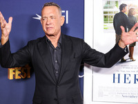 Tom Hanks arrives at the 2024 AFI Fest - World Premiere Screening Of Sony Pictures' 'Here' held at the TCL Chinese Theatre IMAX on October 2...