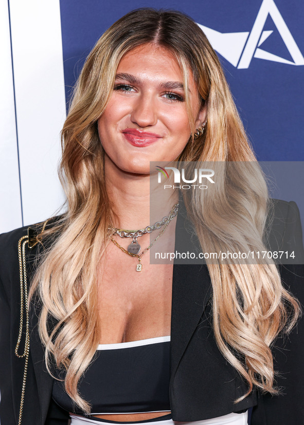 Zsa Zsa Rose Zemeckis arrives at the 2024 AFI Fest - World Premiere Screening Of Sony Pictures' 'Here' held at the TCL Chinese Theatre IMAX...