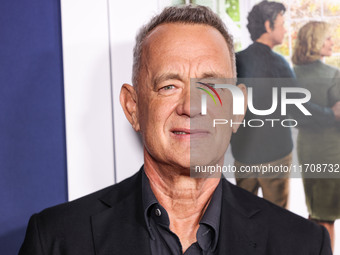 Tom Hanks arrives at the 2024 AFI Fest - World Premiere Screening Of Sony Pictures' 'Here' held at the TCL Chinese Theatre IMAX on October 2...