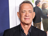 Tom Hanks arrives at the 2024 AFI Fest - World Premiere Screening Of Sony Pictures' 'Here' held at the TCL Chinese Theatre IMAX on October 2...