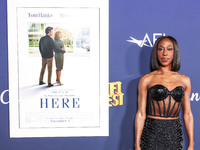 Nikki Amuka-Bird arrives at the 2024 AFI Fest - World Premiere Screening Of Sony Pictures' 'Here' held at the TCL Chinese Theatre IMAX on Oc...