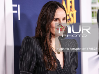 Michelle Dockery arrives at the 2024 AFI Fest - World Premiere Screening Of Sony Pictures' 'Here' held at the TCL Chinese Theatre IMAX on Oc...