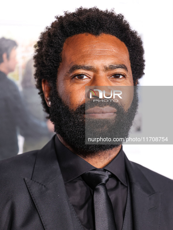 Nicholas Pinnock arrives at the 2024 AFI Fest - World Premiere Screening Of Sony Pictures' 'Here' held at the TCL Chinese Theatre IMAX on Oc...