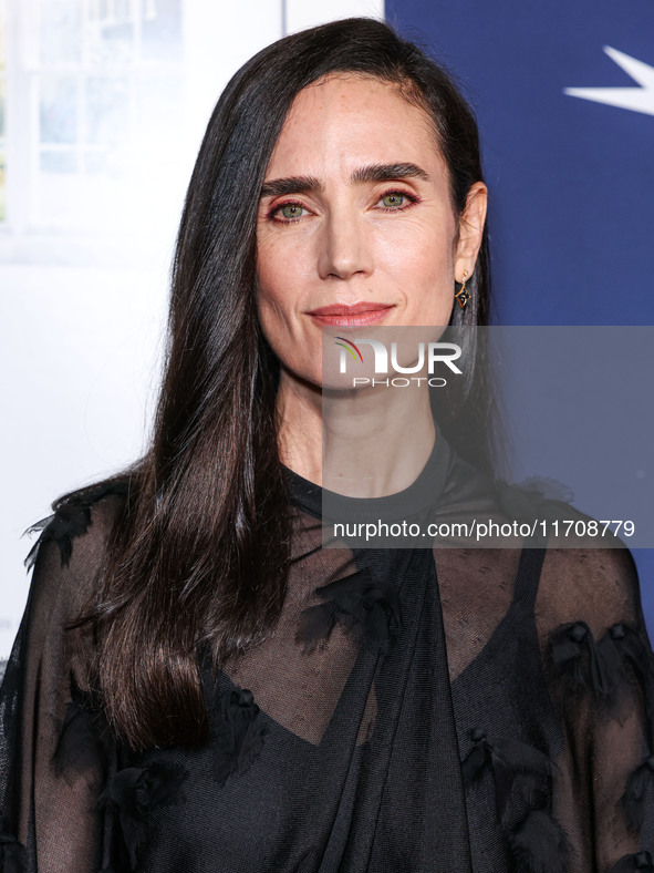 Jennifer Connelly arrives at the 2024 AFI Fest - World Premiere Screening Of Sony Pictures' 'Here' held at the TCL Chinese Theatre IMAX on O...