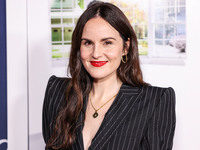 Michelle Dockery arrives at the 2024 AFI Fest - World Premiere Screening Of Sony Pictures' 'Here' held at the TCL Chinese Theatre IMAX on Oc...