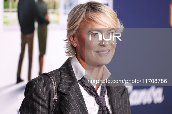 Robin Wright arrives at the 2024 AFI Fest - World Premiere Screening Of Sony Pictures' 'Here' held at the TCL Chinese Theatre IMAX on Octobe...