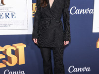 Michelle Dockery arrives at the 2024 AFI Fest - World Premiere Screening Of Sony Pictures' 'Here' held at the TCL Chinese Theatre IMAX on Oc...