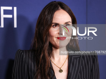 Michelle Dockery arrives at the 2024 AFI Fest - World Premiere Screening Of Sony Pictures' 'Here' held at the TCL Chinese Theatre IMAX on Oc...