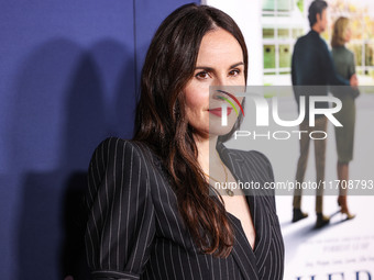 Michelle Dockery arrives at the 2024 AFI Fest - World Premiere Screening Of Sony Pictures' 'Here' held at the TCL Chinese Theatre IMAX on Oc...