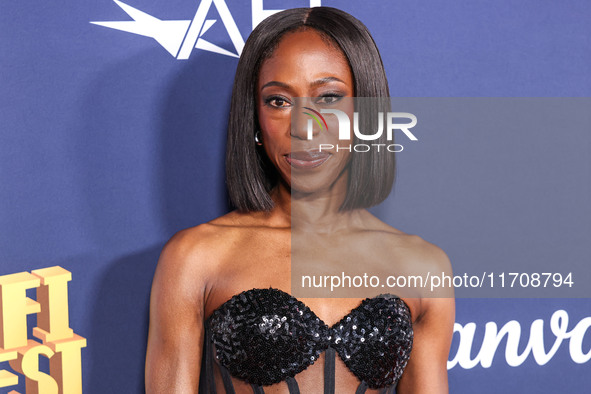 Nikki Amuka-Bird arrives at the 2024 AFI Fest - World Premiere Screening Of Sony Pictures' 'Here' held at the TCL Chinese Theatre IMAX on Oc...