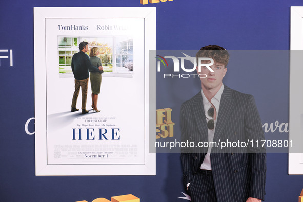 Harry Marcus arrives at the 2024 AFI Fest - World Premiere Screening Of Sony Pictures' 'Here' held at the TCL Chinese Theatre IMAX on Octobe...