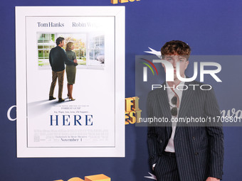 Harry Marcus arrives at the 2024 AFI Fest - World Premiere Screening Of Sony Pictures' 'Here' held at the TCL Chinese Theatre IMAX on Octobe...