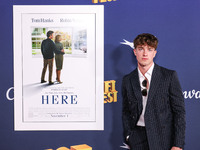 Harry Marcus arrives at the 2024 AFI Fest - World Premiere Screening Of Sony Pictures' 'Here' held at the TCL Chinese Theatre IMAX on Octobe...