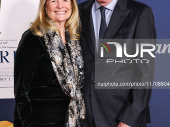 Sandra Silvestri and Alan Silvestri arrive at the 2024 AFI Fest - World Premiere Screening Of Sony Pictures' 'Here' held at the TCL Chinese...