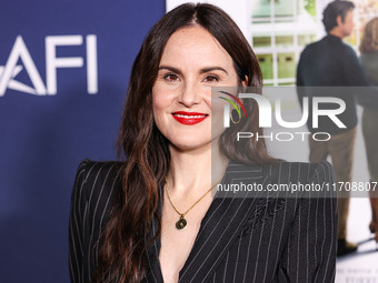 Michelle Dockery arrives at the 2024 AFI Fest - World Premiere Screening Of Sony Pictures' 'Here' held at the TCL Chinese Theatre IMAX on Oc...