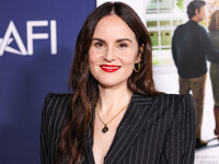 Michelle Dockery arrives at the 2024 AFI Fest - World Premiere Screening Of Sony Pictures' 'Here' held at the TCL Chinese Theatre IMAX on Oc...