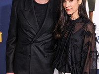 Paul Bettany and wife Jennifer Connelly arrive at the 2024 AFI Fest - World Premiere Screening Of Sony Pictures' 'Here' held at the TCL Chin...