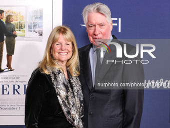 Sandra Silvestri and Alan Silvestri arrive at the 2024 AFI Fest - World Premiere Screening Of Sony Pictures' 'Here' held at the TCL Chinese...