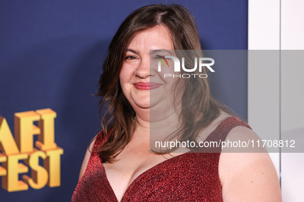 Anya Marco Harris arrives at the 2024 AFI Fest - World Premiere Screening Of Sony Pictures' 'Here' held at the TCL Chinese Theatre IMAX on O...