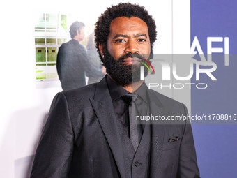 Nicholas Pinnock arrives at the 2024 AFI Fest - World Premiere Screening Of Sony Pictures' 'Here' held at the TCL Chinese Theatre IMAX on Oc...