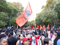 Odair Moniz participates in a demonstration for a fair life in Lisbon, Portugal, on October 26, 2024. (