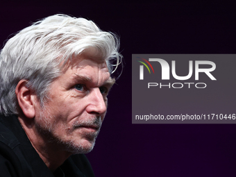 Karl Ove Knausgard during Conrad Festival in Krakow, Poland on October 26, 2024. (