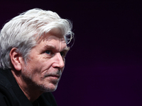 Karl Ove Knausgard during Conrad Festival in Krakow, Poland on October 26, 2024. (