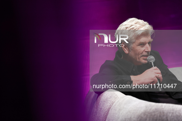 Karl Ove Knausgard during Conrad Festival in Krakow, Poland on October 26, 2024. 