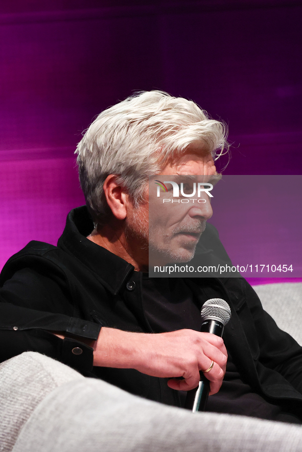 Karl Ove Knausgard during Conrad Festival in Krakow, Poland on October 26, 2024. 