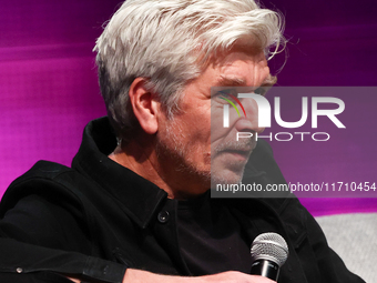 Karl Ove Knausgard during Conrad Festival in Krakow, Poland on October 26, 2024. (