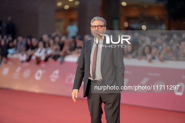 Sergio Castellitto attends the "Conclave" red carpet during the 19th Rome Film Festival at Auditorium Parco Della Musica in Rome, Italy, on...