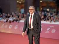 Sergio Castellitto attends the "Conclave" red carpet during the 19th Rome Film Festival at Auditorium Parco Della Musica in Rome, Italy, on...