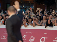 Ralph Fiennes attends the "Conclave" red carpet during the 19th Rome Film Festival at Auditorium Parco Della Musica in Rome, Italy, on Octob...