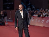 Ralph Fiennes attends the "Conclave" red carpet during the 19th Rome Film Festival at Auditorium Parco Della Musica in Rome, Italy, on Octob...