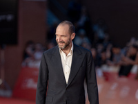 Ralph Fiennes attends the "Conclave" red carpet during the 19th Rome Film Festival at Auditorium Parco Della Musica in Rome, Italy, on Octob...