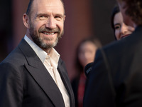 Ralph Fiennes attends the "Conclave" red carpet during the 19th Rome Film Festival at Auditorium Parco Della Musica in Rome, Italy, on Octob...