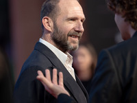 Ralph Fiennes attends the "Conclave" red carpet during the 19th Rome Film Festival at Auditorium Parco Della Musica in Rome, Italy, on Octob...