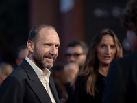 Ralph Fiennes attends the "Conclave" red carpet during the 19th Rome Film Festival at Auditorium Parco Della Musica in Rome, Italy, on Octob...