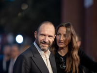 Ralph Fiennes attends the "Conclave" red carpet during the 19th Rome Film Festival at Auditorium Parco Della Musica in Rome, Italy, on Octob...