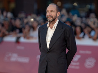 Ralph Fiennes attends the ''Conclave'' red carpet during the 19th Rome Film Festival at Auditorium Parco Della Musica in Rome, Italy, on Oct...