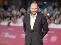 Ralph Fiennes attends the "Conclave" red carpet during the 19th Rome Film Festival at Auditorium Parco Della Musica in Rome, Italy, on Octob...