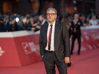 Sergio Castellitto attends the "Conclave" red carpet during the 19th Rome Film Festival at Auditorium Parco Della Musica in Rome, Italy, on...