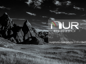 Badlands National Park protects 242,756 acres (379.3 sq mi; 982.4 km2) of sharply eroded buttes and pinnacles, along with the largest undist...