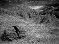 Badlands National Park protects 242,756 acres (379.3 sq mi; 982.4 km2) of sharply eroded buttes and pinnacles, along with the largest undist...