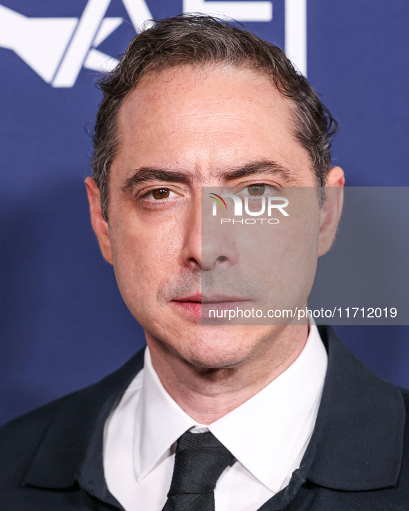 Juan de Dios Larrain arrives at the 2024 AFI Fest - Premiere Screening Of Netflix's 'Maria' held at the TCL Chinese Theatre IMAX on October...