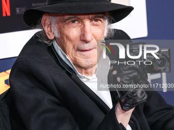 Edward Lachman arrives at the 2024 AFI Fest - Premiere Screening Of Netflix's 'Maria' held at the TCL Chinese Theatre IMAX on October 26, 20...